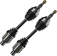 Detroit Axle Pair Front CV Axles for 2012-2021 Ram 1500 4WD & 2019-2021 Classic - Direct OE Fit Replacement