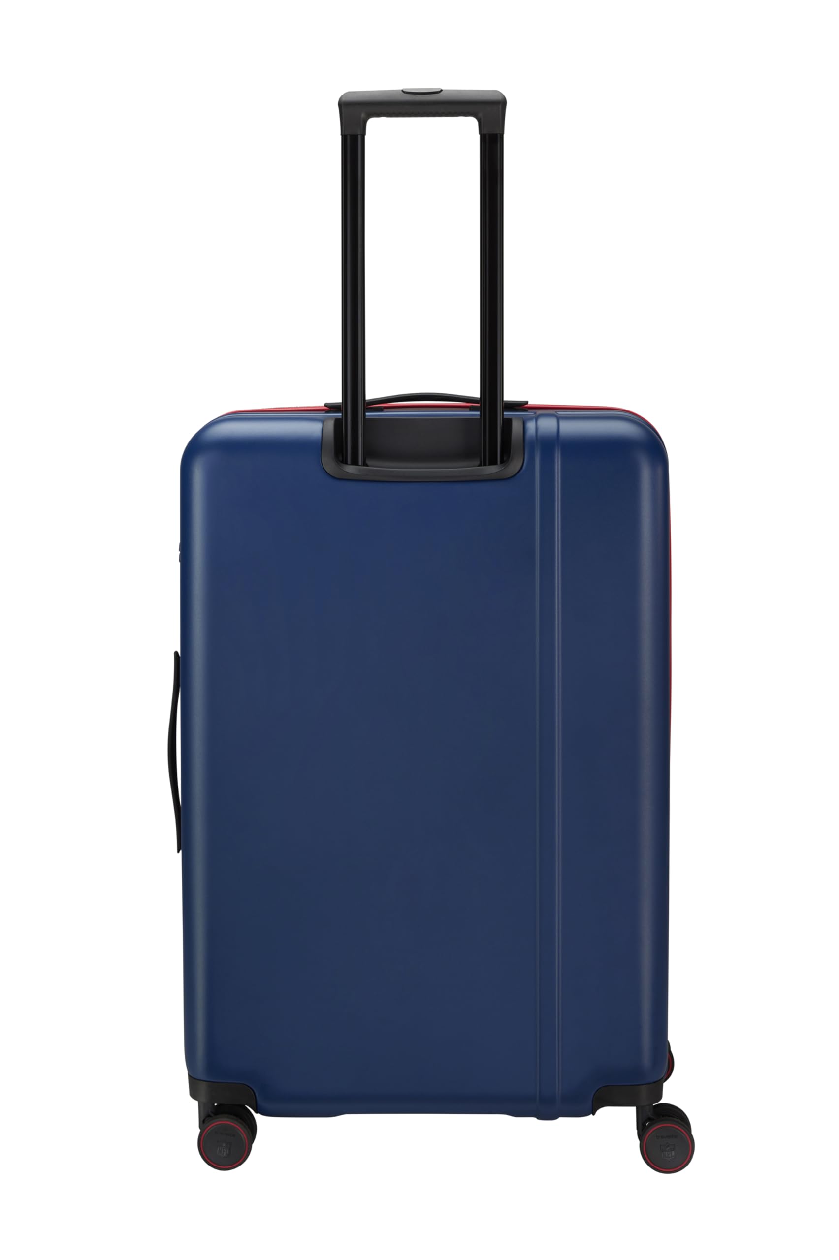 Travelite NFL Walizka podróżna z twardą obudową, New England Patriots, rozmiar L, duża walizka podróżna z zamkiem TSA, wózek ABS z 4 podwójnymi kółkami, 51 x 76 x 30,5 cm, 4,4 kg, 103 l