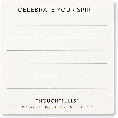 Miniatura 5 de Tarjetas desplegables ThoughtFulls, por Compendium Paquete de 2 Shine y Be Happy, 60 tarjetas desplegables, cada una con un mensaje diferente en el