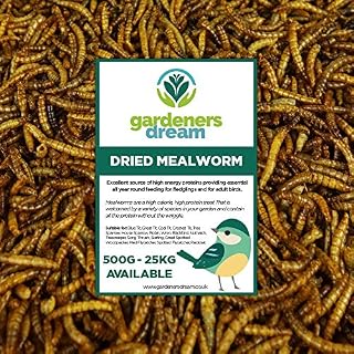 GardenersDream vers de farine séchés 5 kg oiseaux
