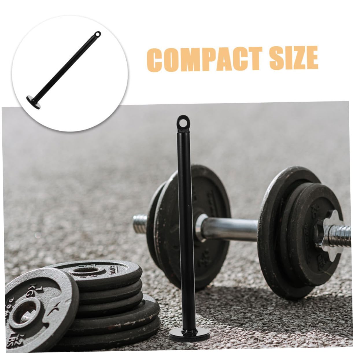 TOYANDONA 2pezzi Supporto per Pesi da Palestra Accessori per Attrezzature Fitness con Pin di Carico per Macchine Pulley Struttura Resistente per Allenamenti di e Riscaldamento