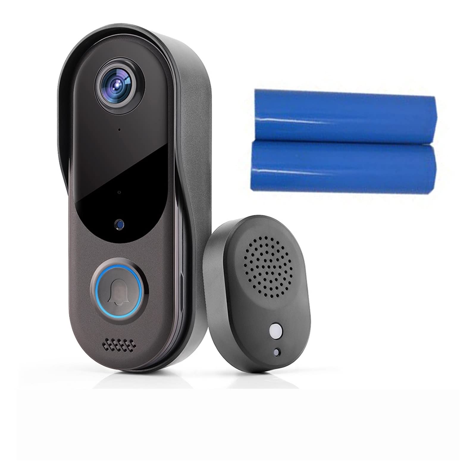 Interphone vidéo sans fil Smart Home : visiophone, caméra extérieure et vision nocturne