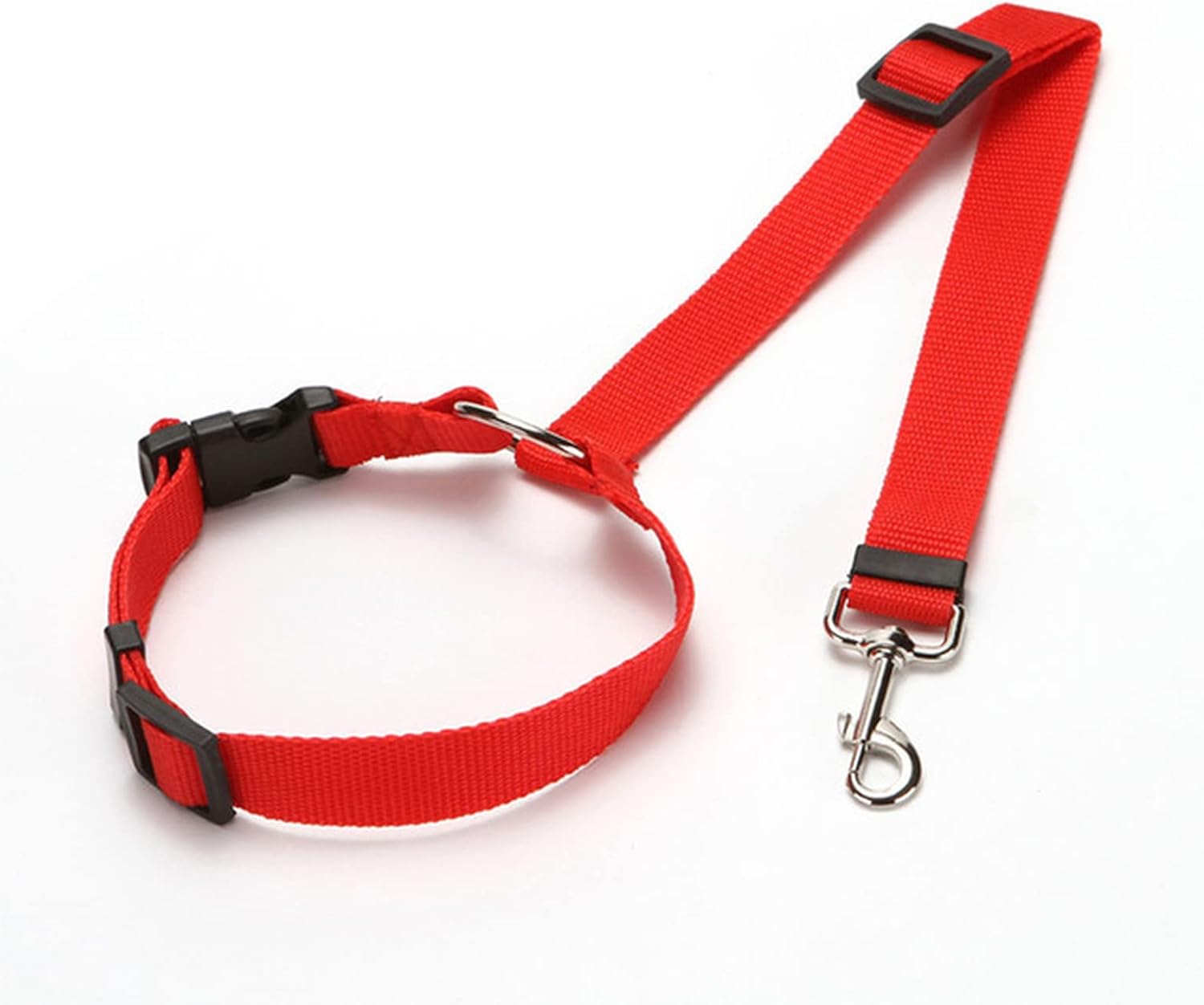 Pet Products Universal Practical Cat Dog Safety Adjustable Car Seat Belt Harness Leash Puppy Seat-Belt Travel Clip Strap Leads(Round Green)