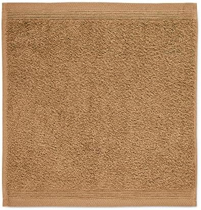 möve Superwuschel wash glove 15 x 20 cm made of 100% cotton, stone