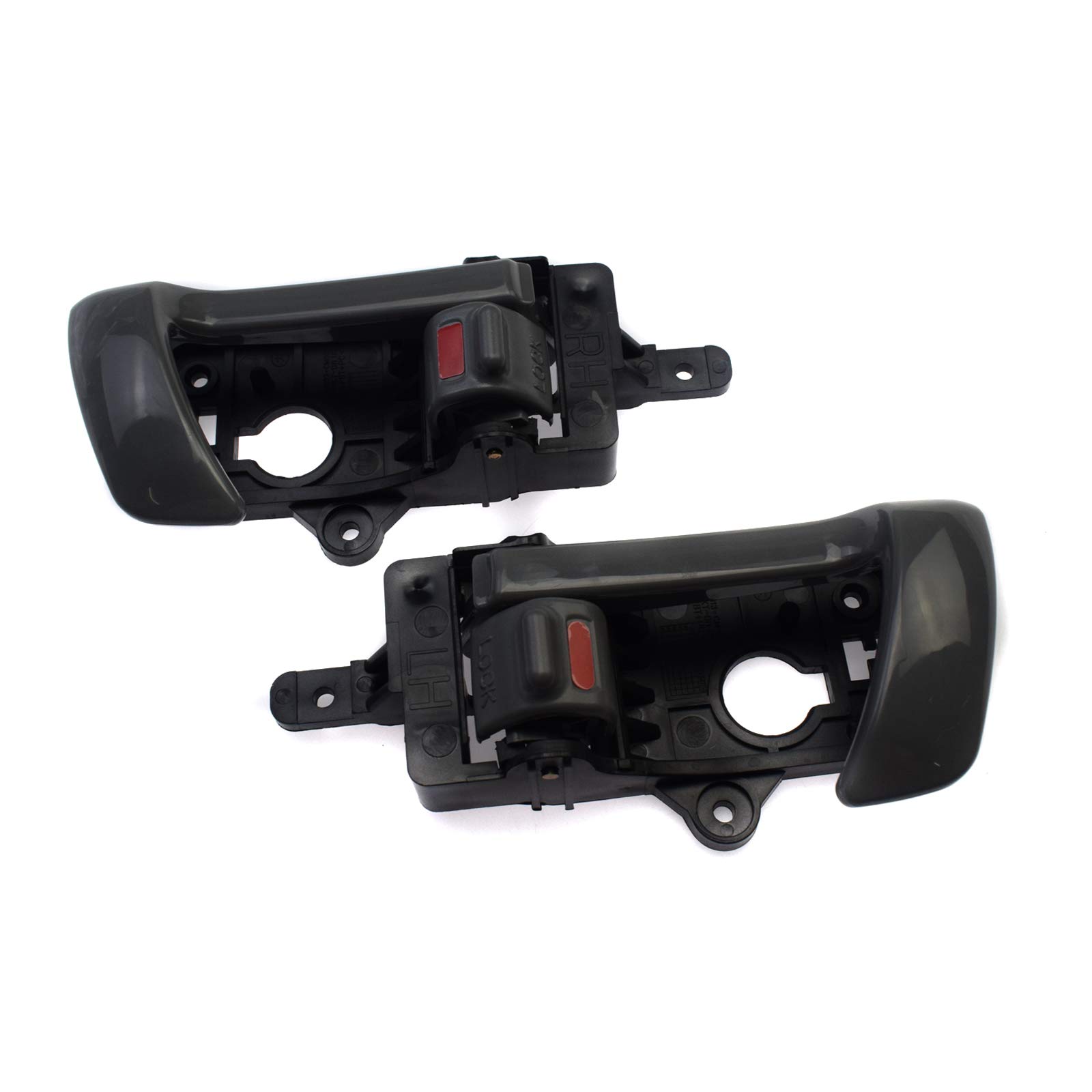 eGang Gray Left & Right Interior Door Handles 2PCS For Hyundai Santa Fe 2007-2012