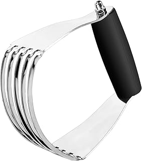 Mélangeur à pâte Good Grip avec lames en acier inoxydable très résistantes, mélangeur de farine professionnel par VOFO