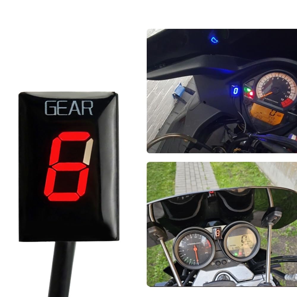 HRTLSS Indicador Marcha Digital Indicador De Marcha De Motocicleta Medidor De Velocidad Y Pantalla para VZ1500 Intruder VZ 1500 Boulevard M90 M 90 2014