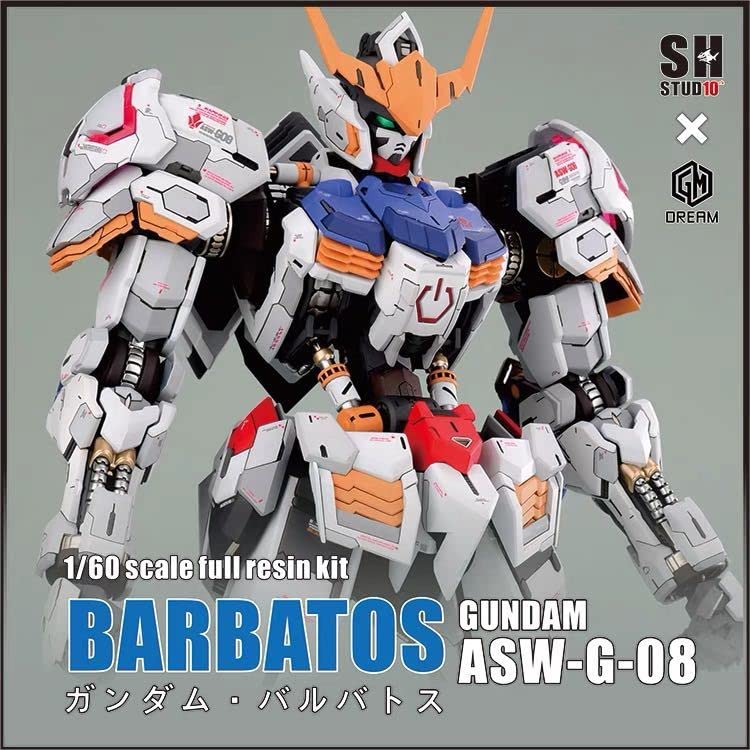 Amazon.co.jp: SH STUDIO 1/60 Barbatos Unpainted ABS Frame PG