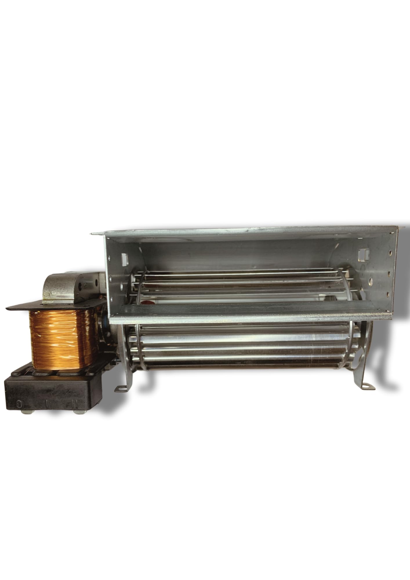 Ventilador tangencial Fergas 4M0406 (T A 60/1-120/15) Caudal 81 m³/h 20 W Equivalente Trial TAS12B-039 para chimeneas Montegrappa LH6/LH9/LH12 y Anselmo Cola Recambio 14706036