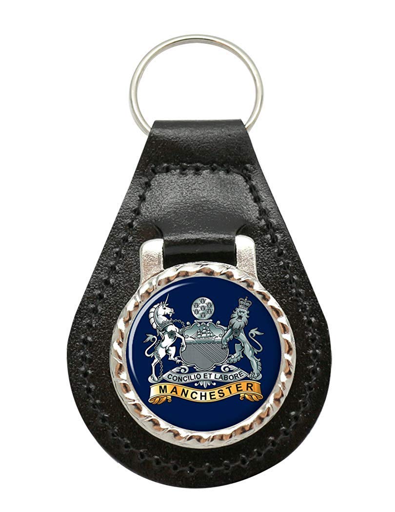 Manchester Regiment, British Army Leather Key Fob