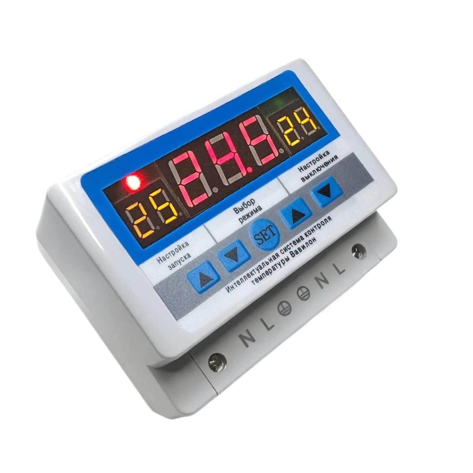 W3103 régulateur de température 30A 220V 5000W Refroidissement Chauffage minuterie Interrupteur Thermostat