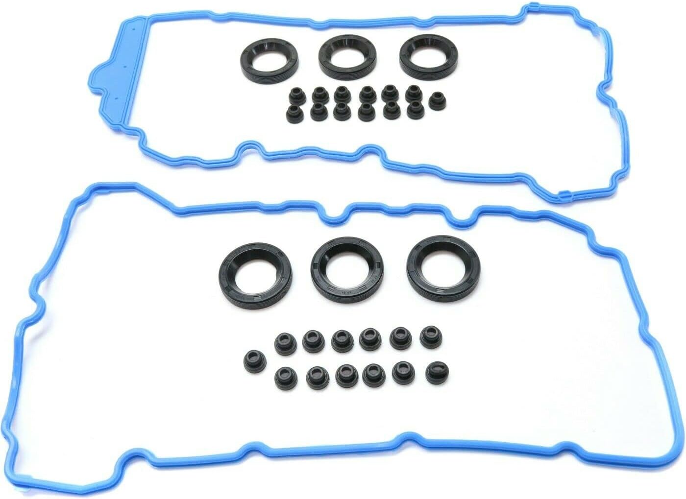 Set Valve Cover Gaskets Compatible with Chevy Chevrolet Camaro Impala Equinox Caprice