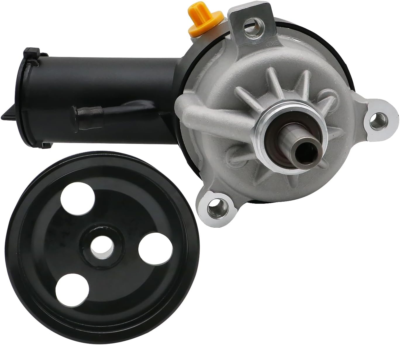 20-7238 Power Steering Pump Assembly with Reservoir Pulley Compatible with 2003-99 Ford F-250 Super Duty, F-350 Super Duty, F-550 Super Duty, F-450 Super Duty, 2003-2000 Excursion