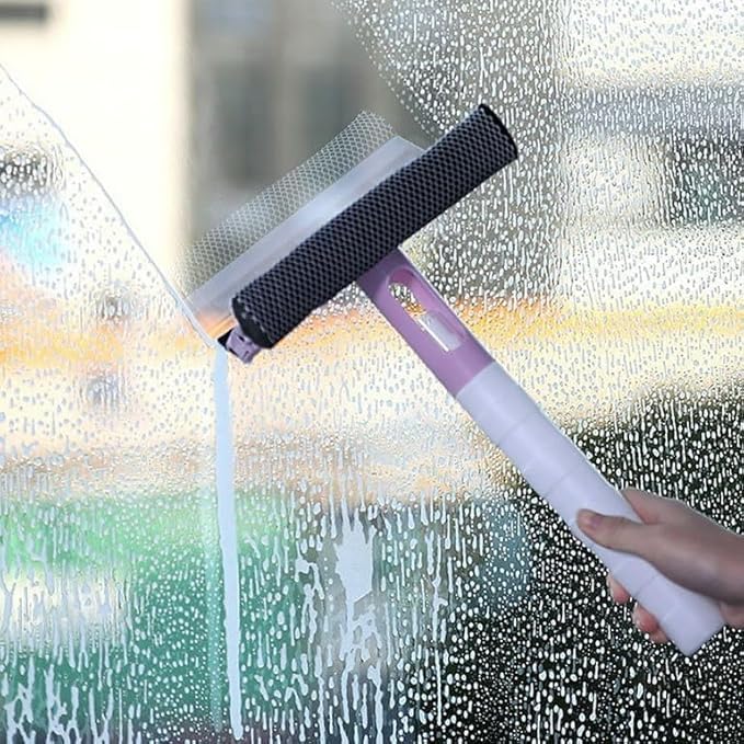 Glass Wiper Car Window Cleaner 3 in 1 Spray Type Cleaning Easy Glass Wiper Cleaning Wiper Spray Bottle Sprayer Glass Wiper for Bathroom Tiles,Table, Office, Car(Multi Color) (B0DFCQJGGG) Amazon Price History, Amazon Price Tracker