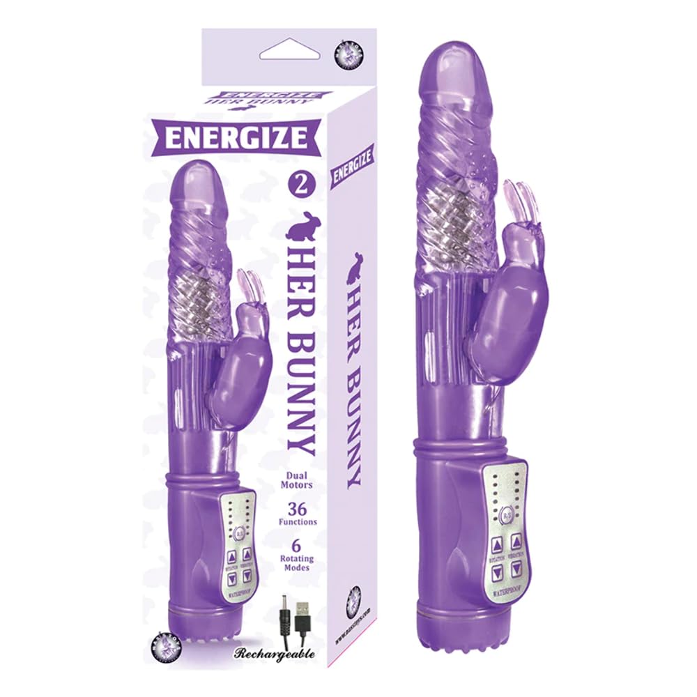 vibromasseur rabbit avec ventouse violet Masseur de mamelons et de clitoris 2 en 1 Octopus – anesidora main image 0