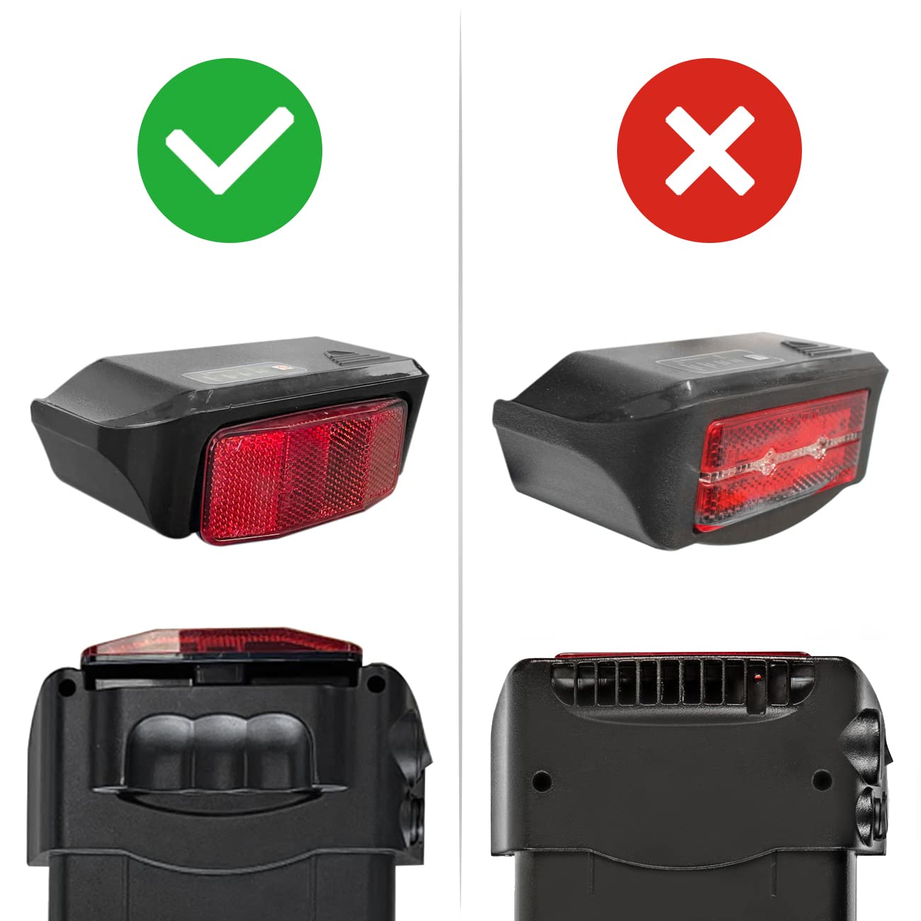 Batteria per bicicletta elettrica Pedelec 36 V 11,6 Ah batteria al litio per bicicletta elettrica