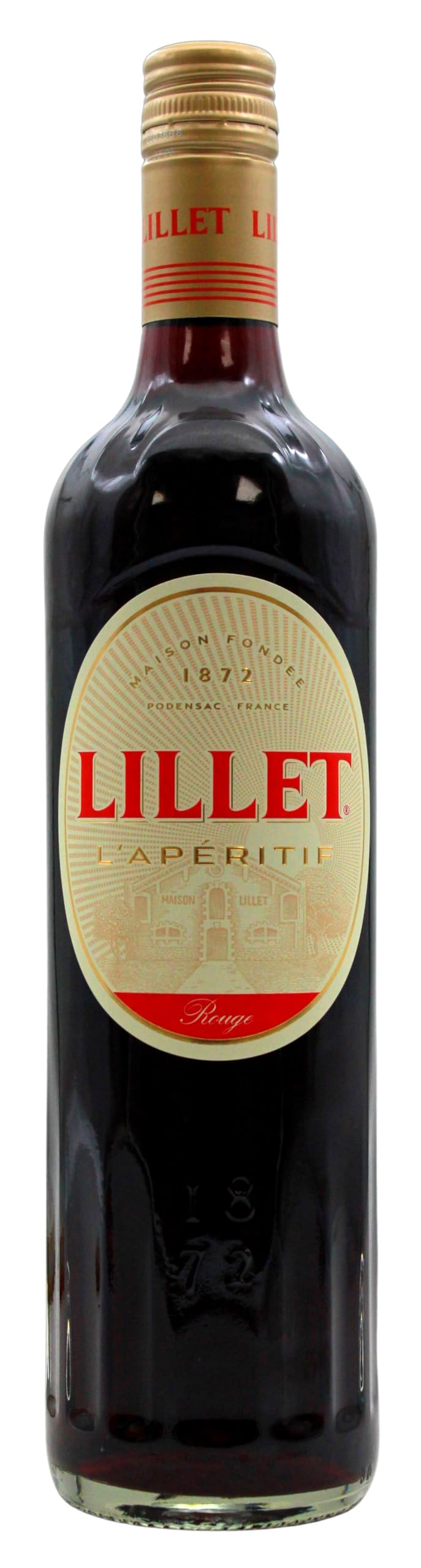 Lillet L'Aperitif Rouge 17% vol., 6er Pack (6 x 750g)