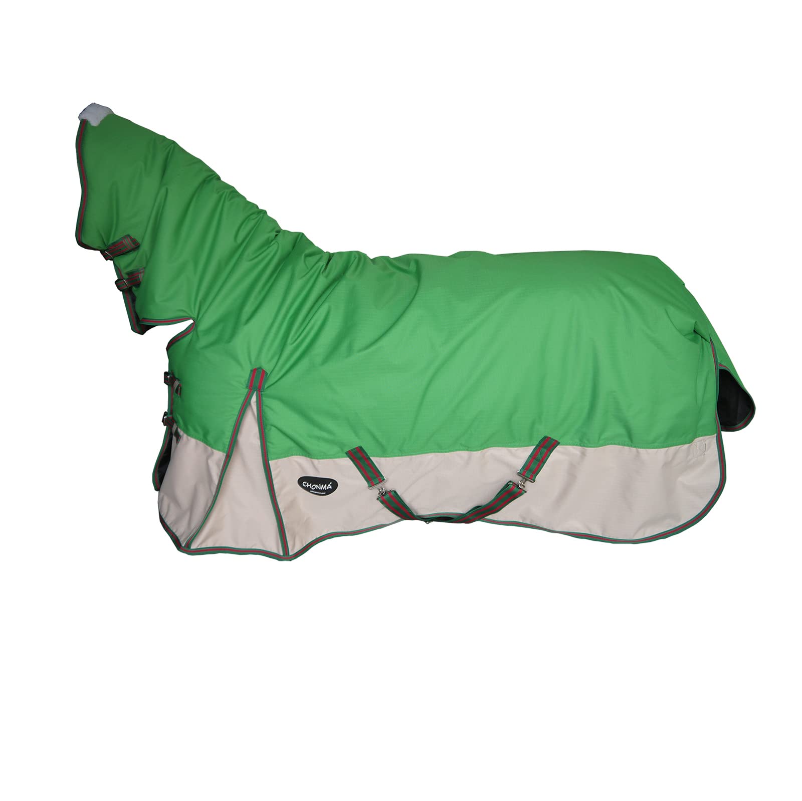 Coperta per Cavalli Invernale Coperta da Paddock per Cavallo TurnoutMorbido e Caldo Coperta Paddock Horses Cotone Invernale(Size:133CM)