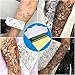 CINRA Practice Skin with Transfer Paper, 30PCS Tattoo Fake Skin and Tattoo Tracing Paper Kit Including 10PCS Double Sided Skin and 20PCS Tattoo Stencil Paper for Tattoo Practice Tattoo Supplies