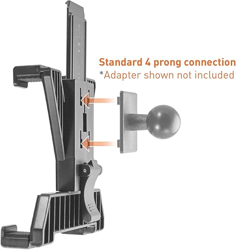 Miniatura 6 de iBOLT TabDock - Soporte para tableta a granel, se adapta a tabletas de 7 a 10 pulgadas y todos los adaptadores estándar de 4 puntas de la industria