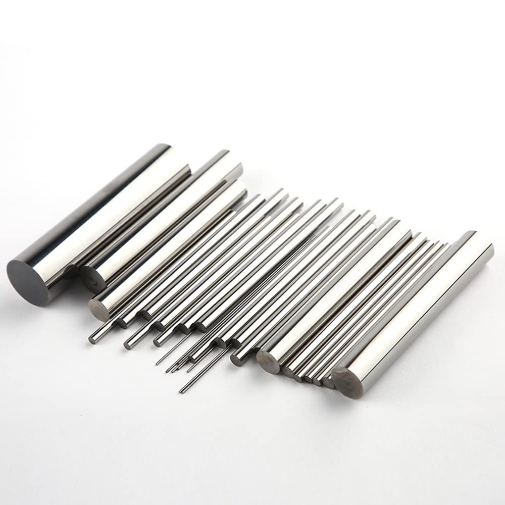 Varilla Redonda De Acero De Tungsteno, Desgaste Súper Resistente, Dimensión De Alta Precisión, Mecanizado CNC, Varilla De Carburo De Dedal, Barra De Acero De Tungsteno, 1 Pieza(D8X100)