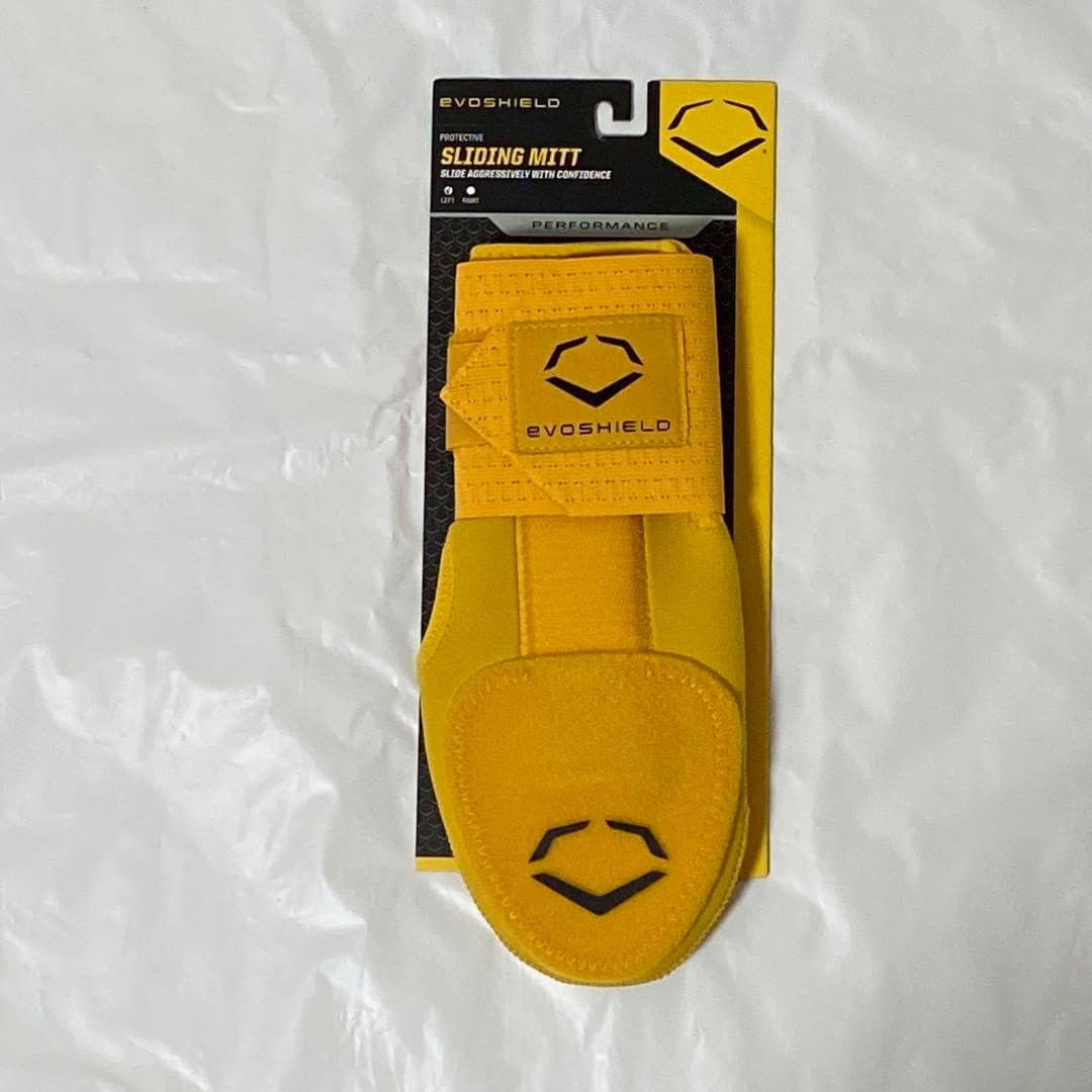 新品 Evoshield 走塁用ミット イエロー 左手用 限定 Evoshield 走塁用ミット イエロー 左手用 限定