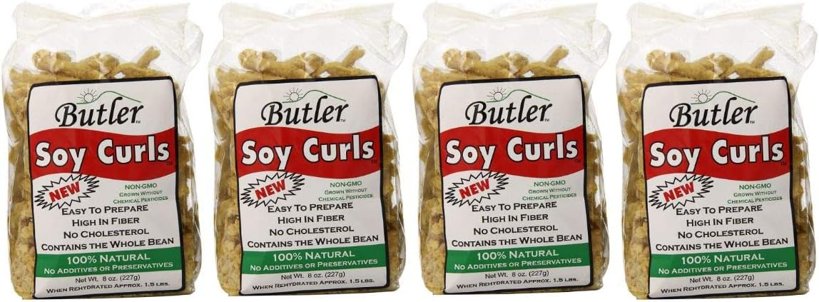 Soy Curls, 8 Ounce (pack of 4)