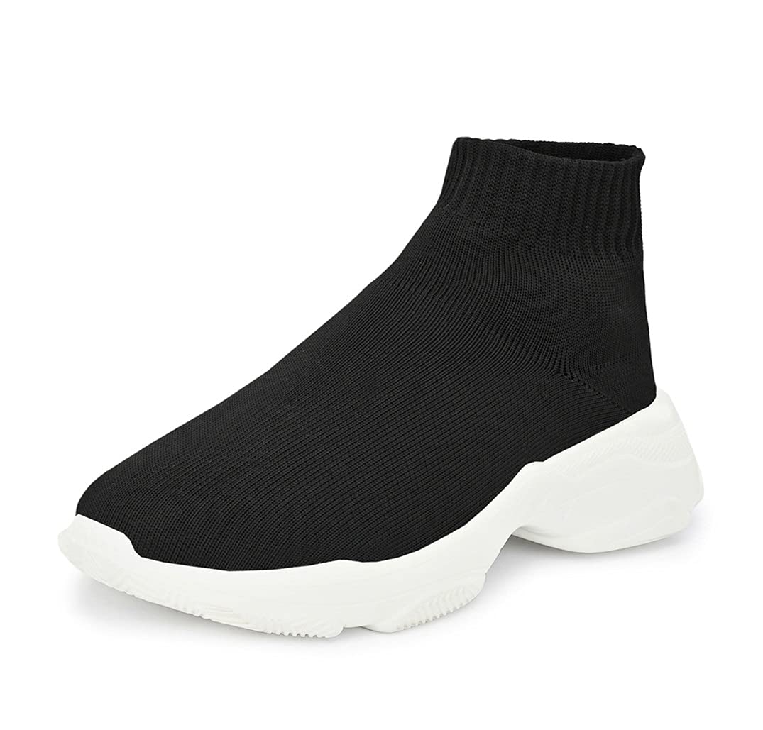 MACTREE Men High Ankle Lightweight Training/Running and Casual Shoes