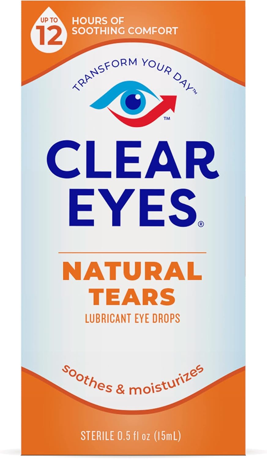 Clear Eyes Natural Tears Eye Drops, 0.5 Fl Oz Clear Eyes Natural Tears Eye Drops, 0.5 Fl Oz