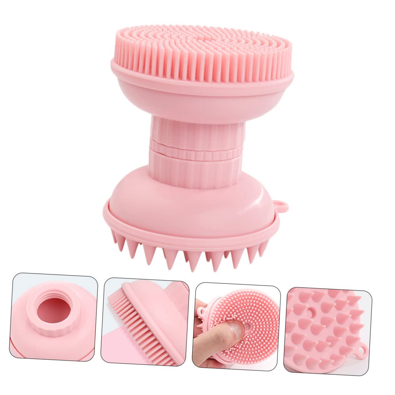 Healeved 3stücke Silikon Gesichtsreinigungsbürste Manuelle Massagebürste Für Gesichtsreinigung Und Hautpflege Doppelseitige Anwendung Geeignet Für Dusche Und Make-up