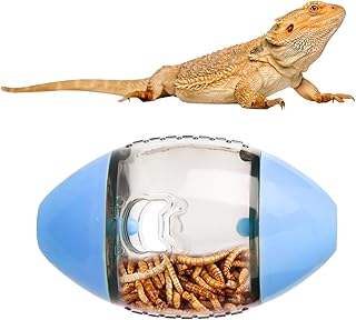 Bearded Dragon Toy, Reptile Toys Lizard Enrichment Toys Bearded Dragon Feeding Toys Reptile Enrichment Toy for Lizards Bearded Dragons Geckos Small Reptiles (Light Blue)