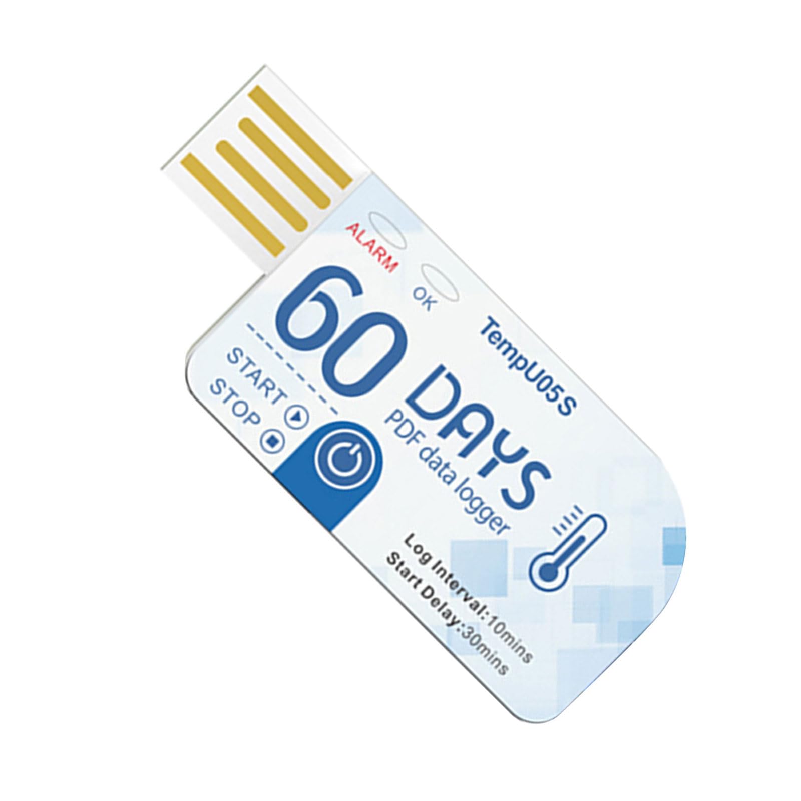 Kaeltsyn 1 Pack Usb Temperature Data Logger With 10000 Points 60Days Recorder For Storage And Transport Recorders