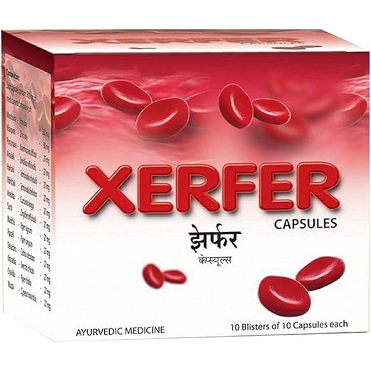 Xerfer Anemia Support - 100 Capsules