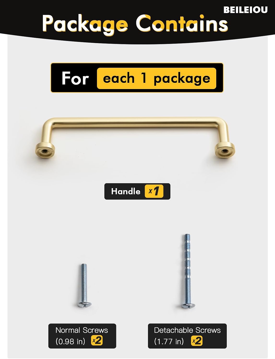 Brushed Gold Cabinet Bar Pulls - 5"(128mm) Hole Center Classic Vintage Drawer Handles,Kitchen Cupboard Bathroom Dresser Cabinet Hardware Handles (5, Brushed Gold, 5"(128mm) Hole Centers)