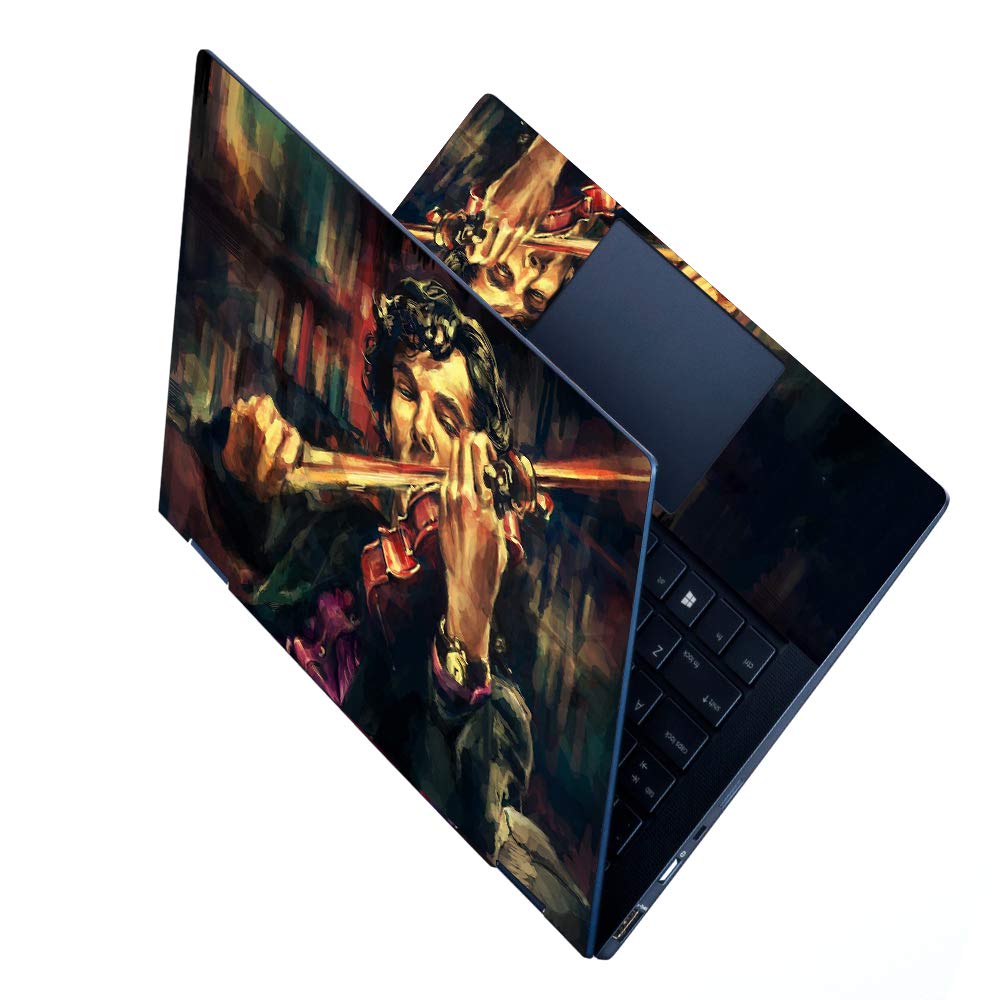 FineArts Full Panel Laptop Skins Upto 15.6 inch - No Residue, Bubble Free - Removable HD Quality Printed Vinyl Sticker Cover Compatible For Dell-Lenovo-Acer-HP - Sherlock Holmes Art (B08XQJY6DM) Amazon Price History, Amazon Price Tracker