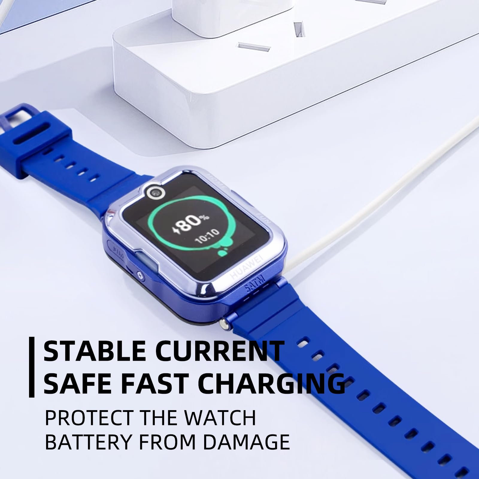 Câble De Données De Chargement De Bracelet Intelligent Noir, Câble De Chargement USB Pour Montre