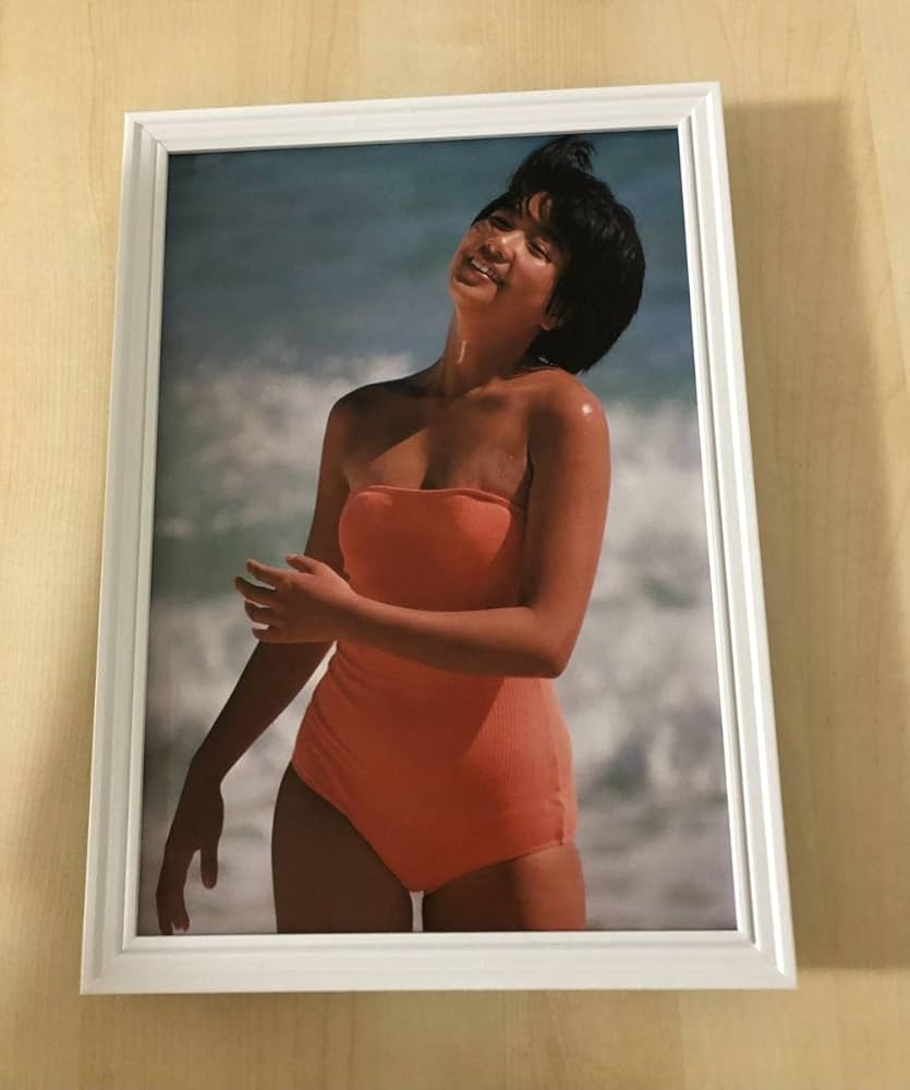 堀ちえみ水着画像 Amazon | 額装品 堀ちえみ グラビア セクシー 水着 貴重写真 A4サイズ額入り ポスター風デザイン アイドル 女優 | アイドル・芸能人グッズ 通販