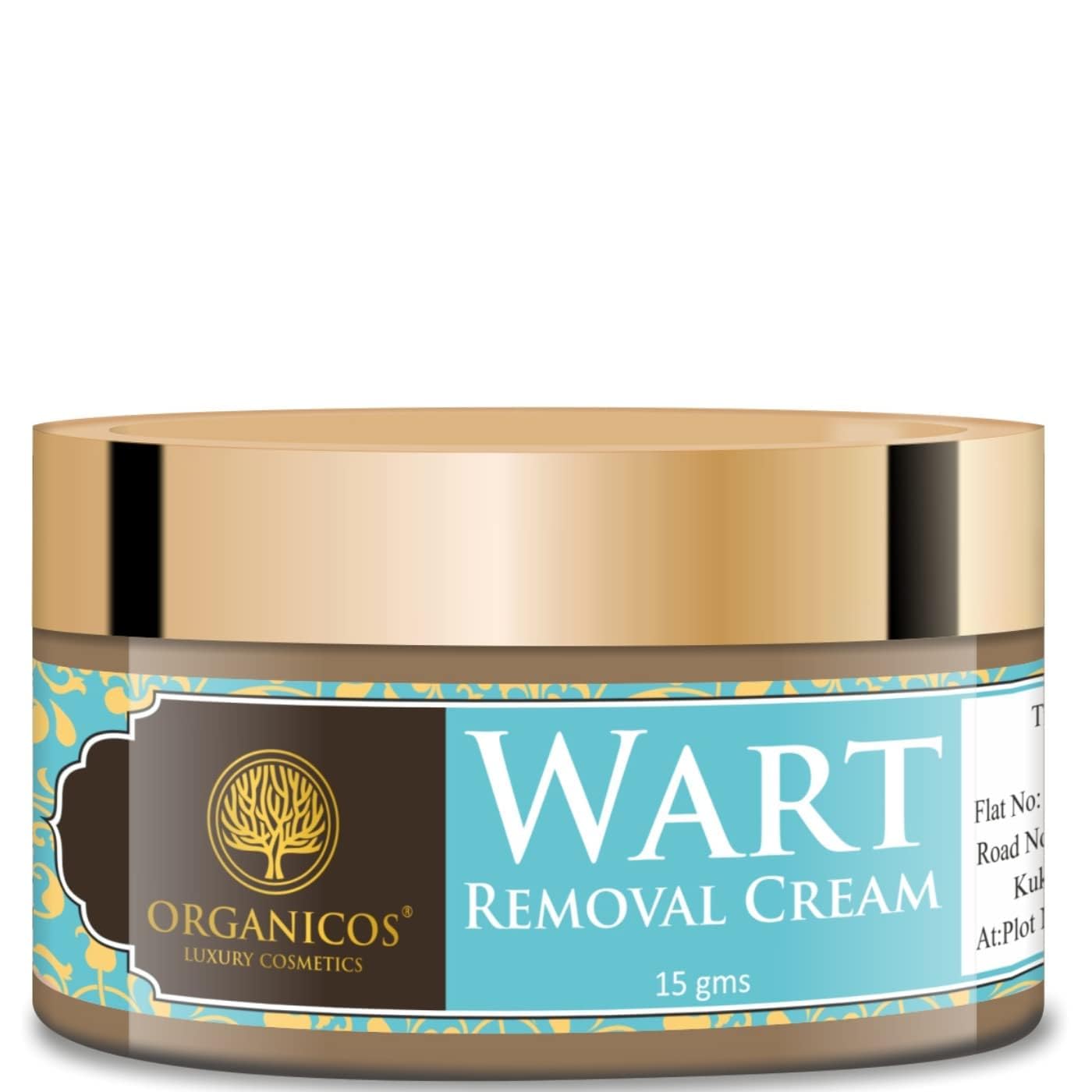 ORGANICOS Wart Removal Cream, Moles Removal Cream, Massa Removal Cream - Wart Remover Ointment for elimination of raised warts on the face, forehead, neck, and cheeks (Pack of 1) 15gm (B0CB8TH736) Amazon Price History, Amazon Price Tracker