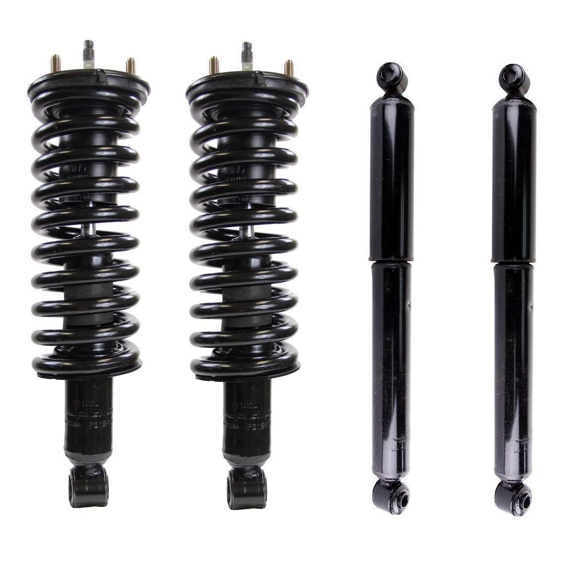 Amazon.com: Monroe Front Struts Coil Springs & Rear Shock