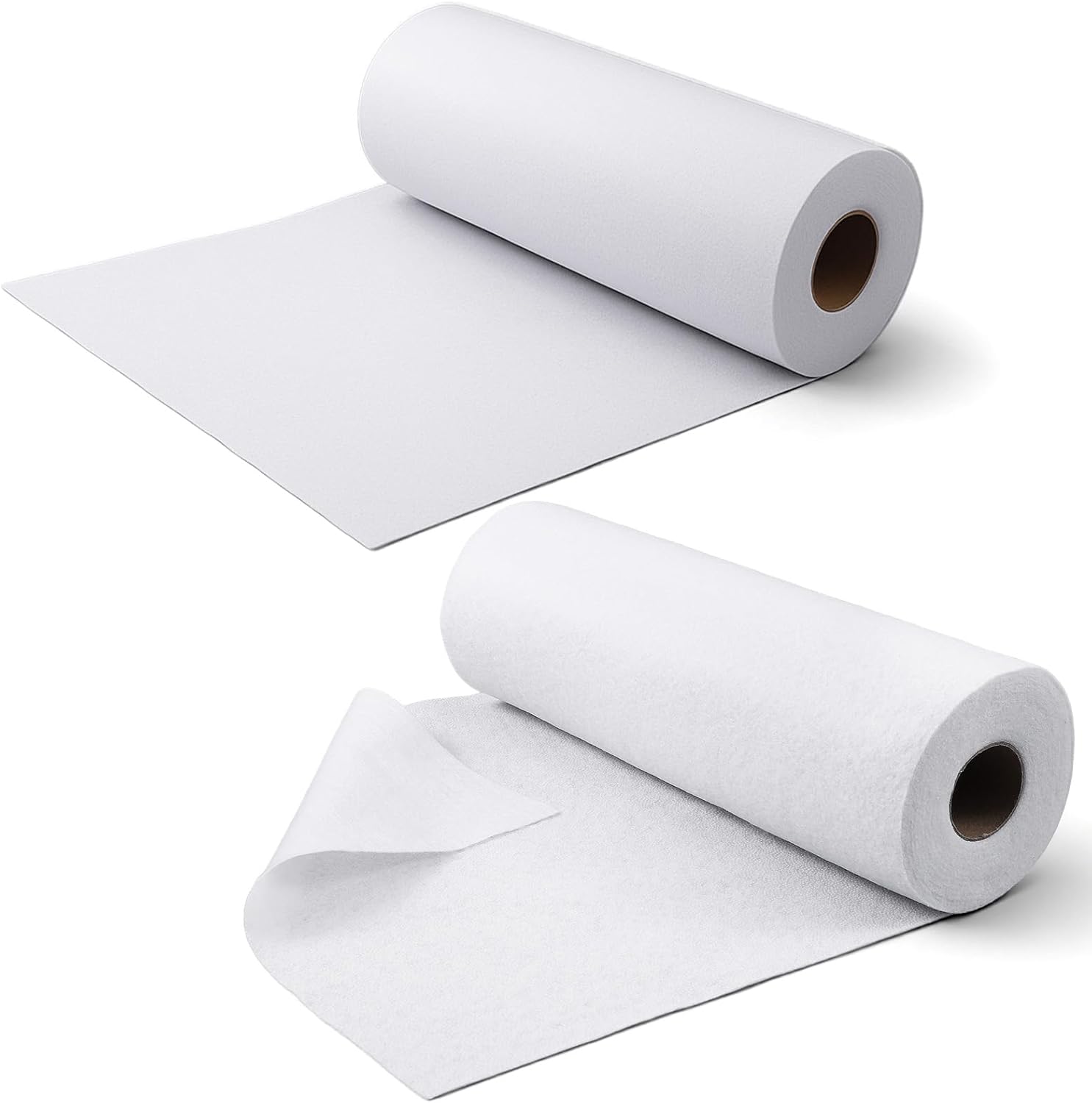 2 Pcs Quilt Batting, 12 Inch x 10 Yards Cotton and Polyester Batting Multifunctional Soft Battings for Quilting, Sewing Supplies, DIY Project, Crafts, Pillows