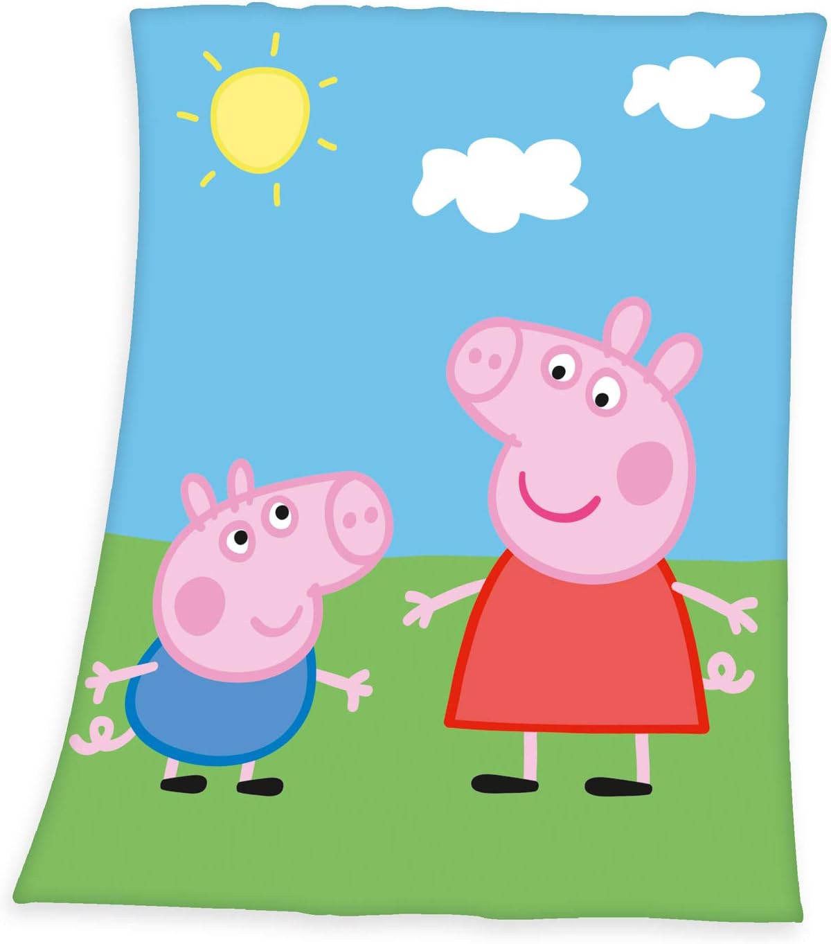 Baby Blanket Of Coral (110x140 Cm) - Peppa Pig