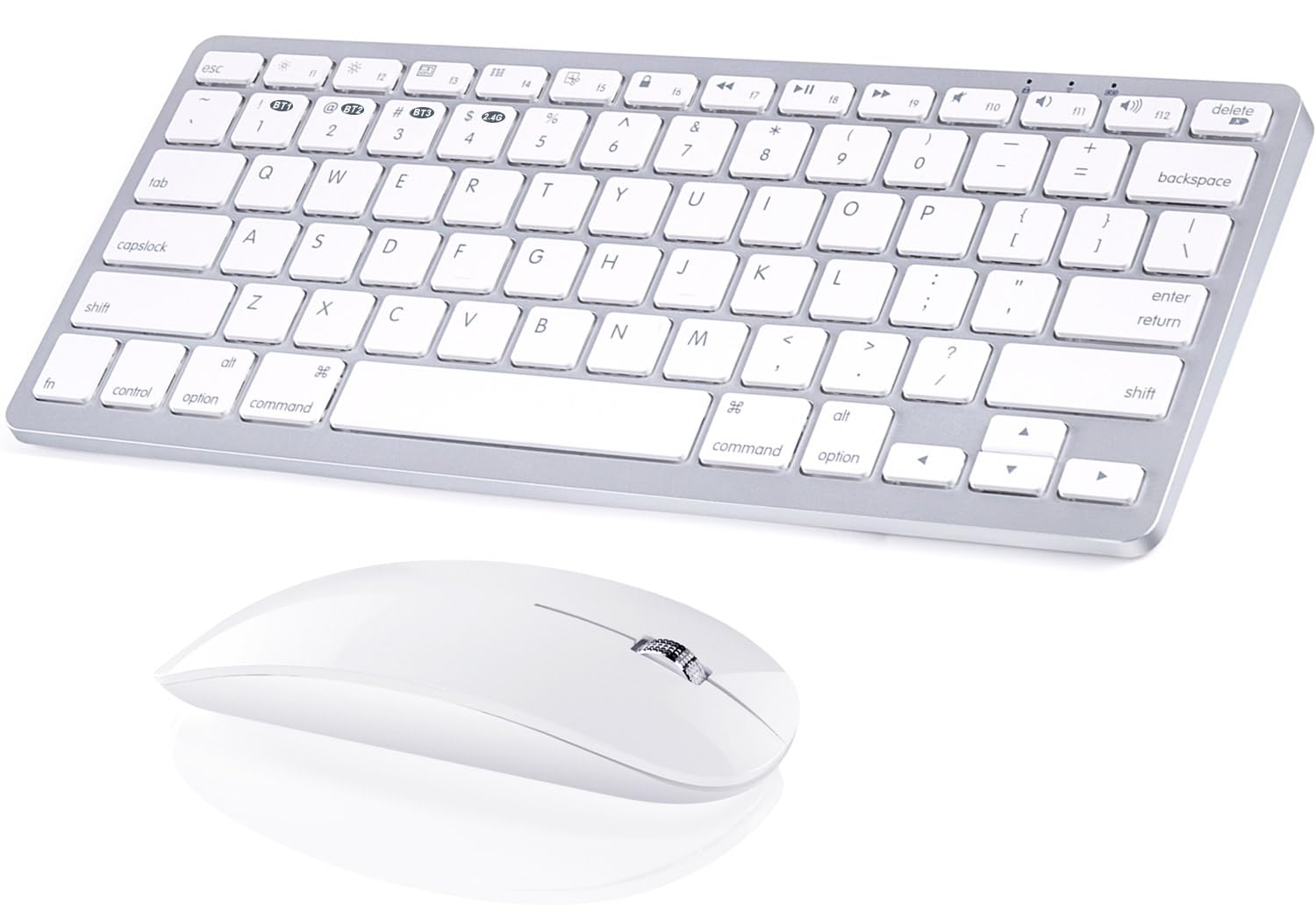 Amazon.com: 5 in1 Wireless Keyboard and Mouse Combo Rechargeable 