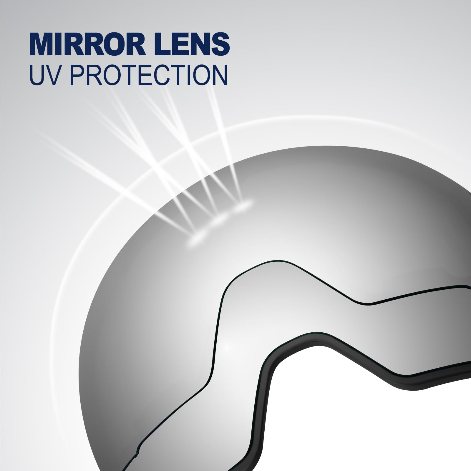 Odoland Set di Maschere da Sci con Lenti Rimovibili, Lenti Intercambiabili Magnetico Anti-Fog e Protezione UV, Occhiali da Sci per Adulti e Adolescenti, Compatibile con Casco