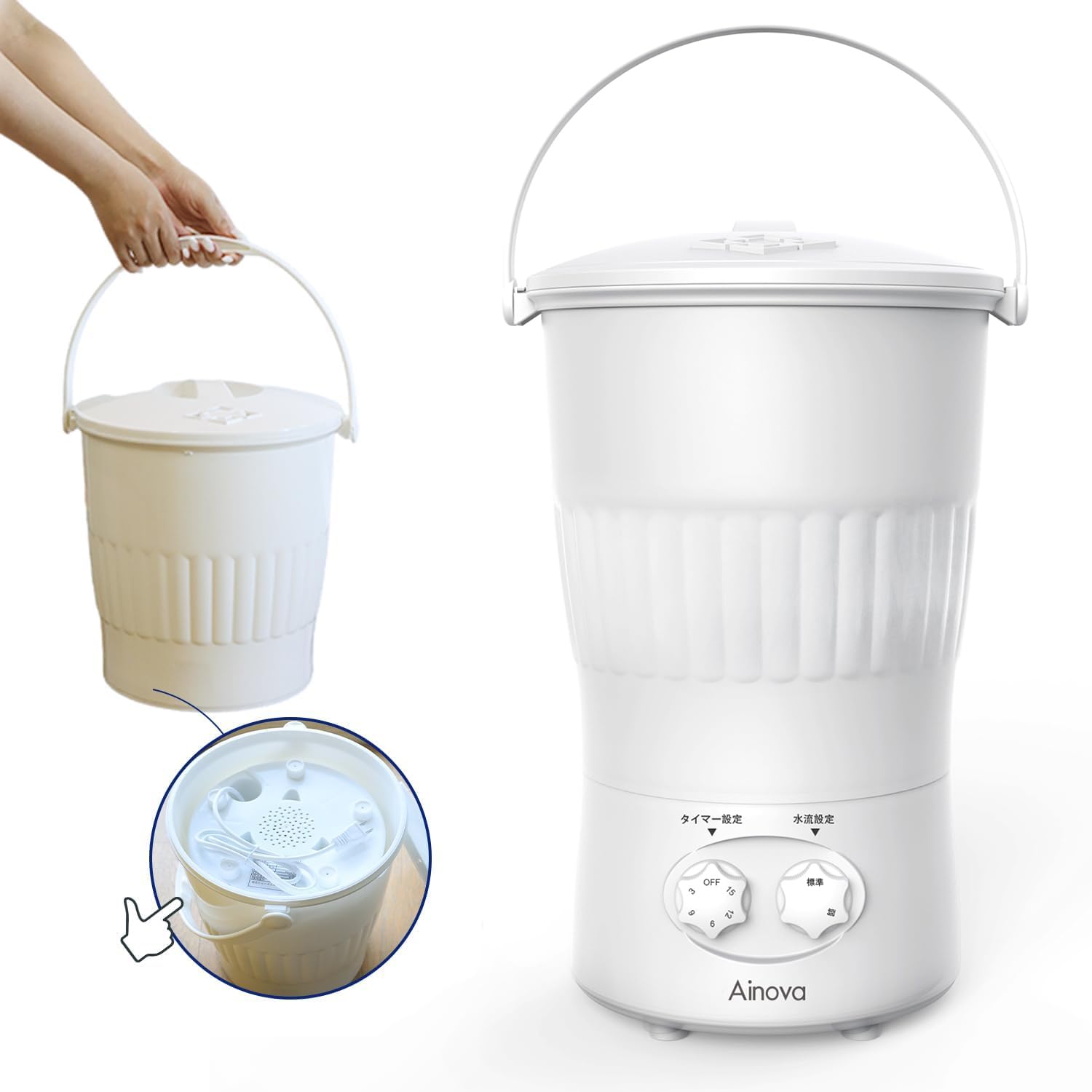 小型洗濯機　美品　バケツウォッシャー　ポータブル洗濯機 楽天市場】《通常価格より1,000円OFF☆》バケツ洗濯機 洗濯機 小型