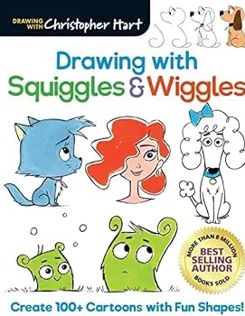 Hardcover Squiggles, Wiggles and Doodles: Write and Wipe Marker, Monsters and more! Book