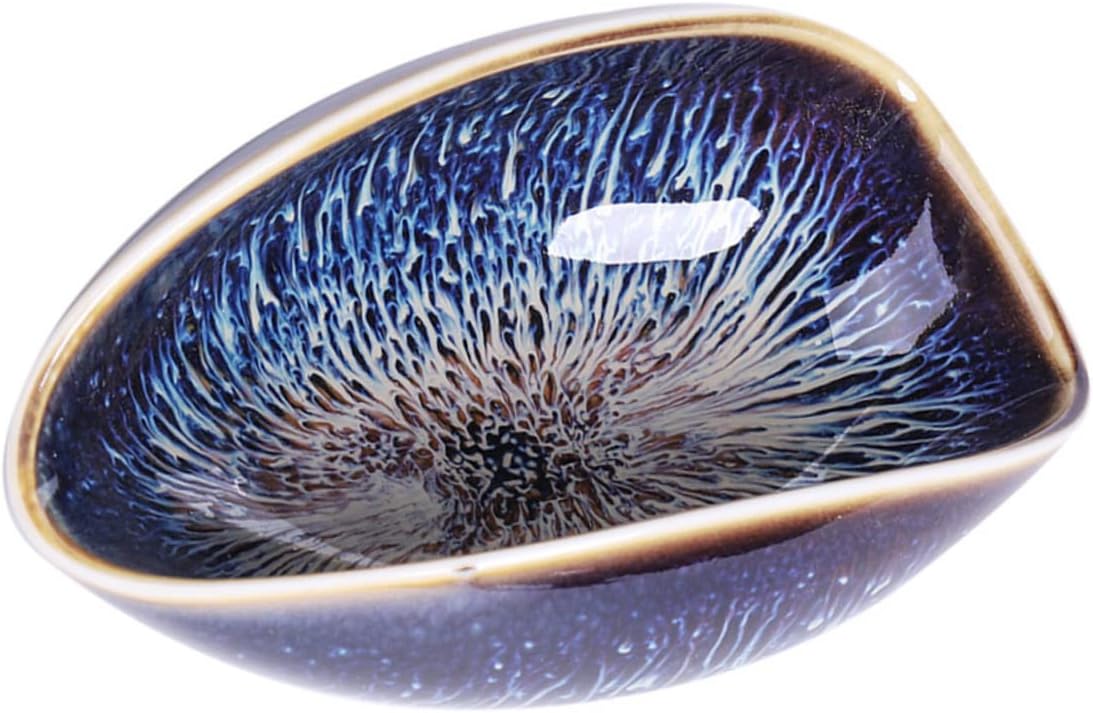 Creative Ceramic Tea Scoop Vintage Tea Leaf Holder and More Unique Design for Smooth Pouring and Enthusiasts