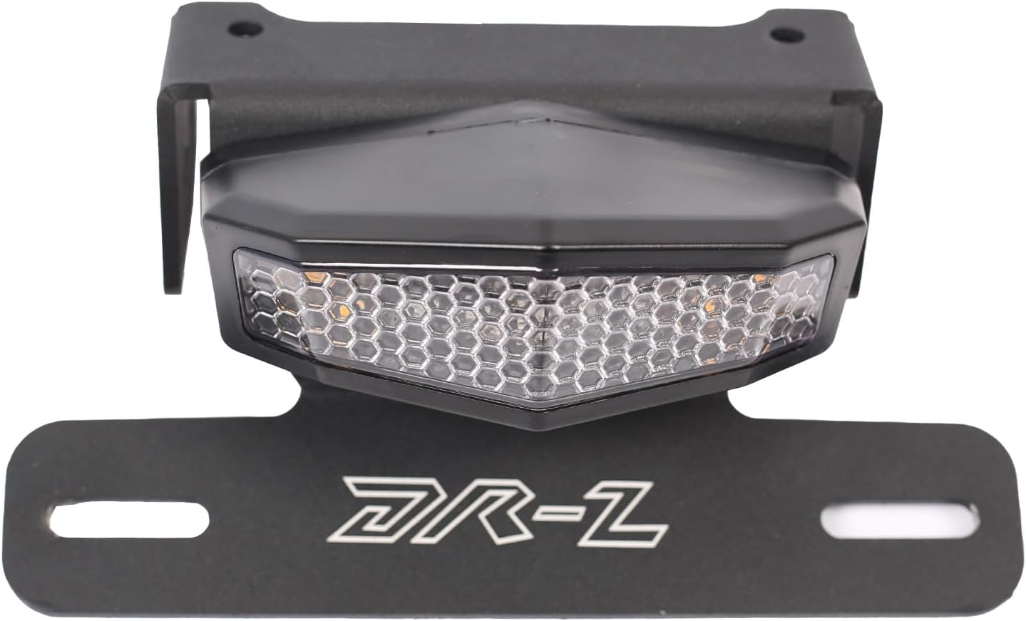 Tail Tidy Kit for DRZ400 DRZ400S DRZ400SM DRZ400E 2000-2024 2025. Fender Eliminator Kit equipped License Plate Holder and Integrated LED Tail Light, Brake & Turn Signals (Smoke)