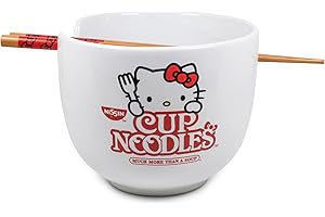 Sanrio Hello Kitty Cup Noodles Nissin Ceramic Noodle Bowl