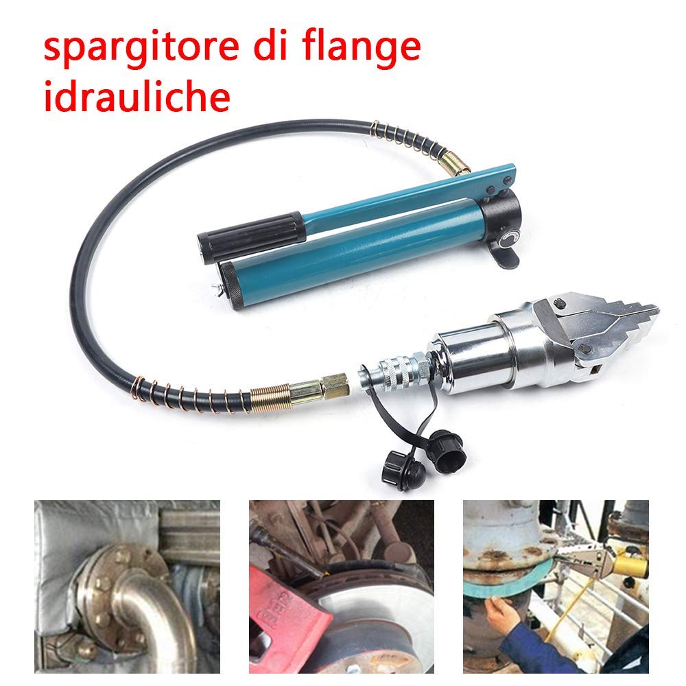 12T Hydraulischer Flanschspreizer Separator Manueller Hydraulischer Spreader zum Trennen großer Industriemaschinen Tragbare Verlängerung mit Pumpe