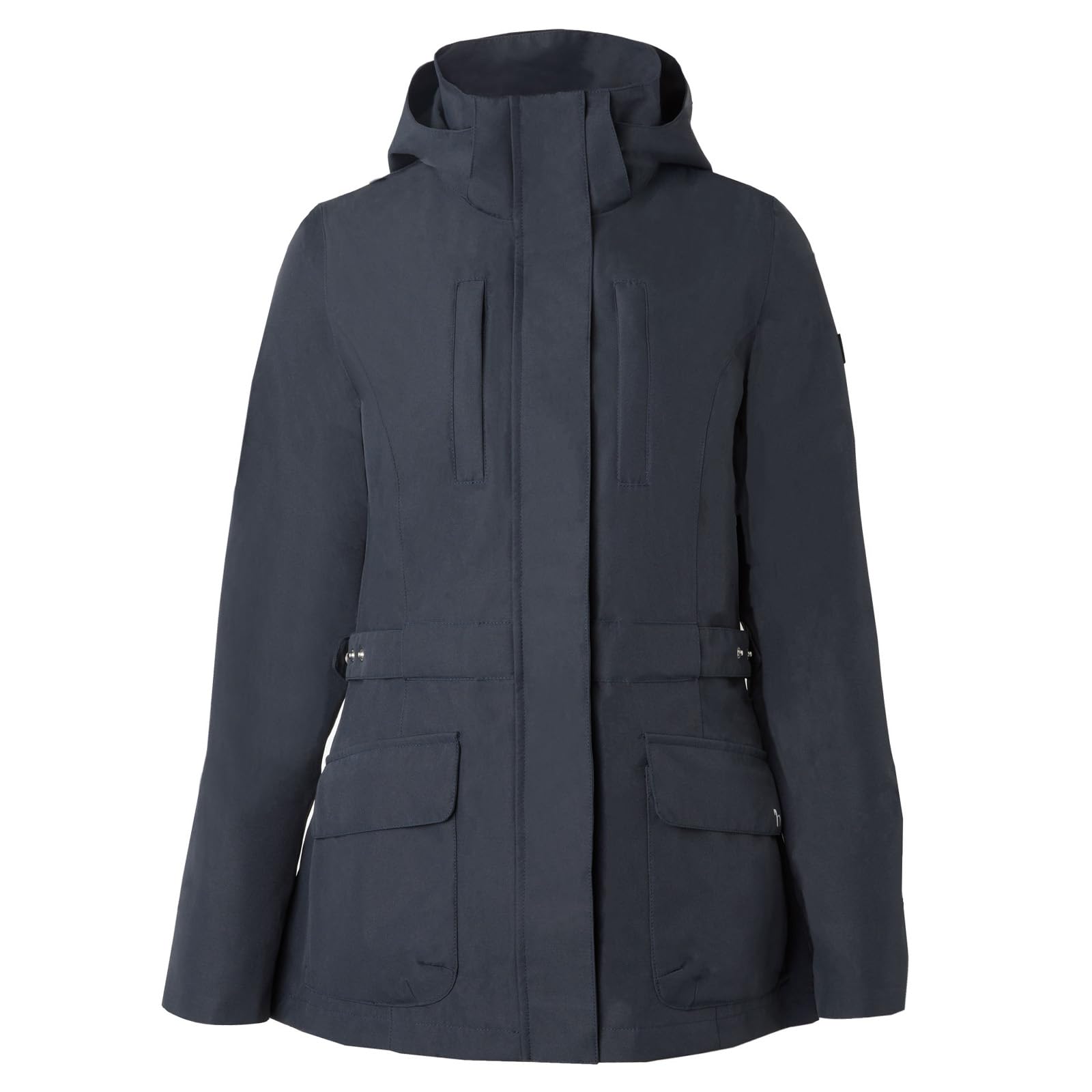 HORZE Damen Reitjacke Jadine, leichte Winterreitjacke wasserdicht und atmungsaktiv, Blau, 44